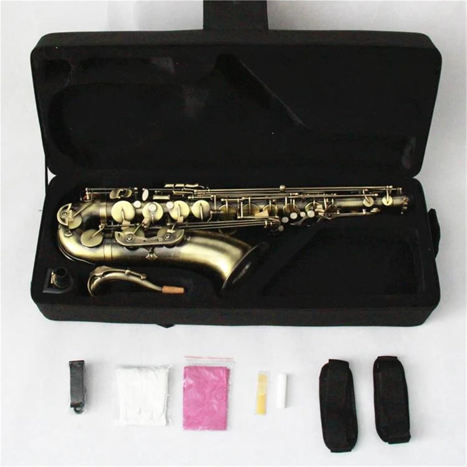 BB saksofon tenorowy klasyczny styl instrument dęty drewniany saksofon