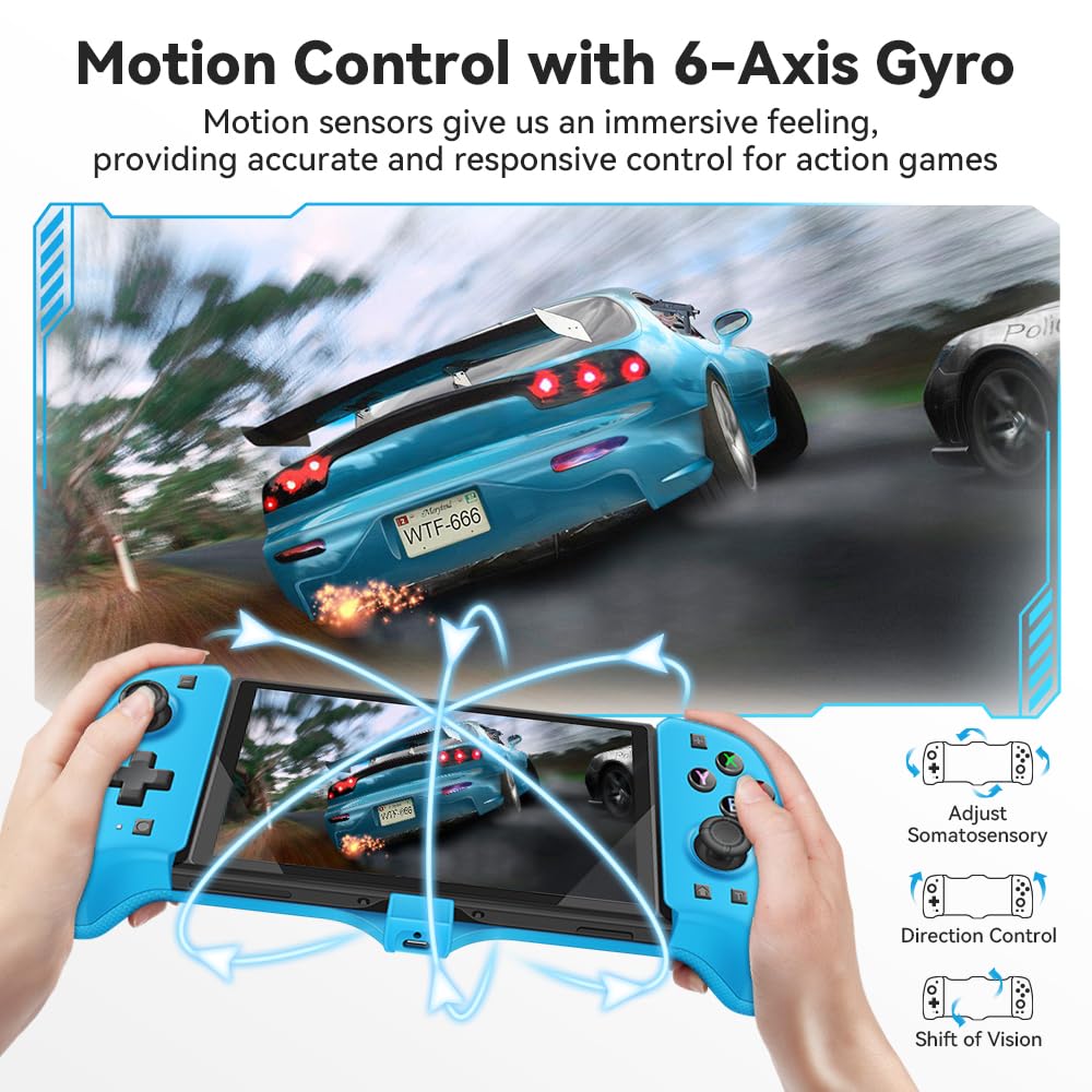 Amazon.com: Switch Controller for Switch/OLED,One-Piece Joypad