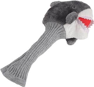 アニマルゴルフヘッドカバー シャークヘッドカバー 3 ポータブル ドライバー用1 軽量 プロテクター 5木ヘッド記載 防傷効果 ナイスギフト ゴルファー家族友人ご自身へ