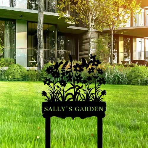 Customizable Garden Metal Sign for Families - Personalized Outdoor Decor and Unique Gardening Gifts for Special Occasions - Image 5