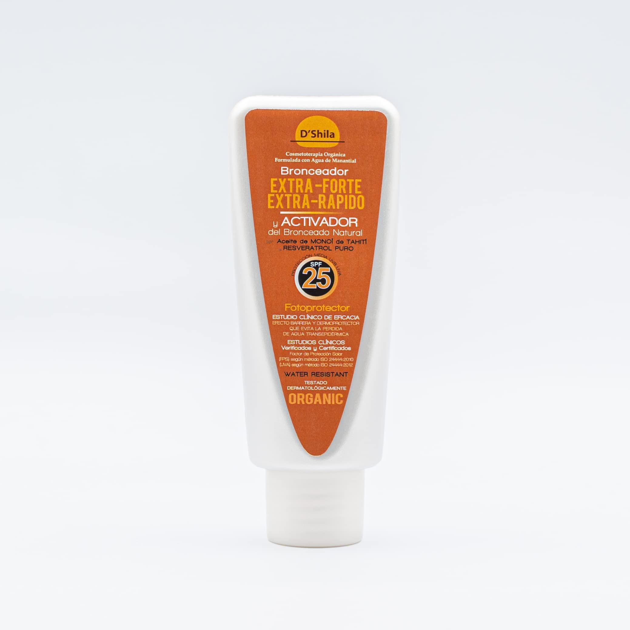 D´Shila, Filtro solar corporal - 100 ml.