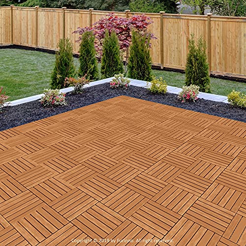 Tuile en bois de plate-forme de plancher pour rénover sol abîmé - 3