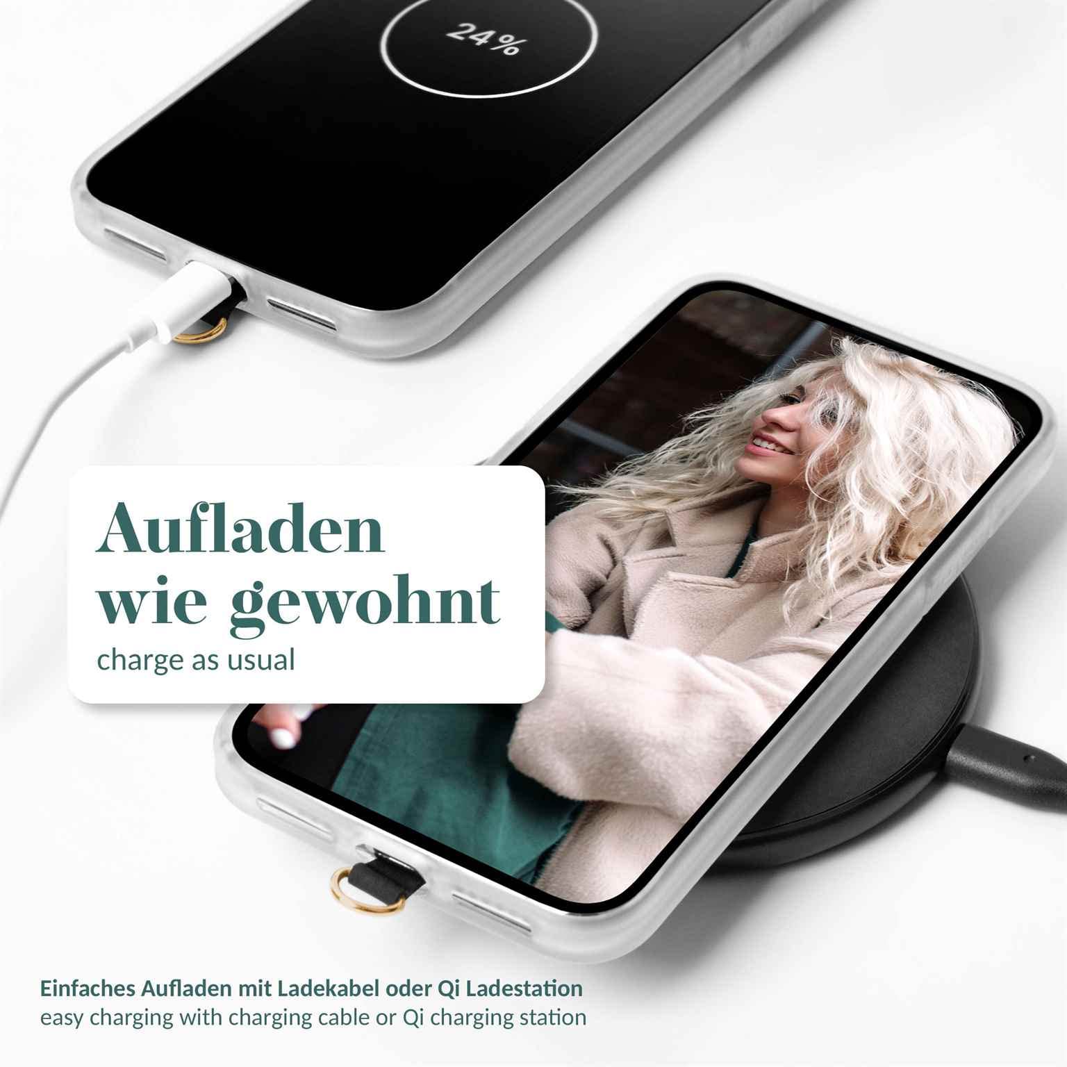 moex Unleash per Google Pixel 3a - Catena per cellulare con moschettone