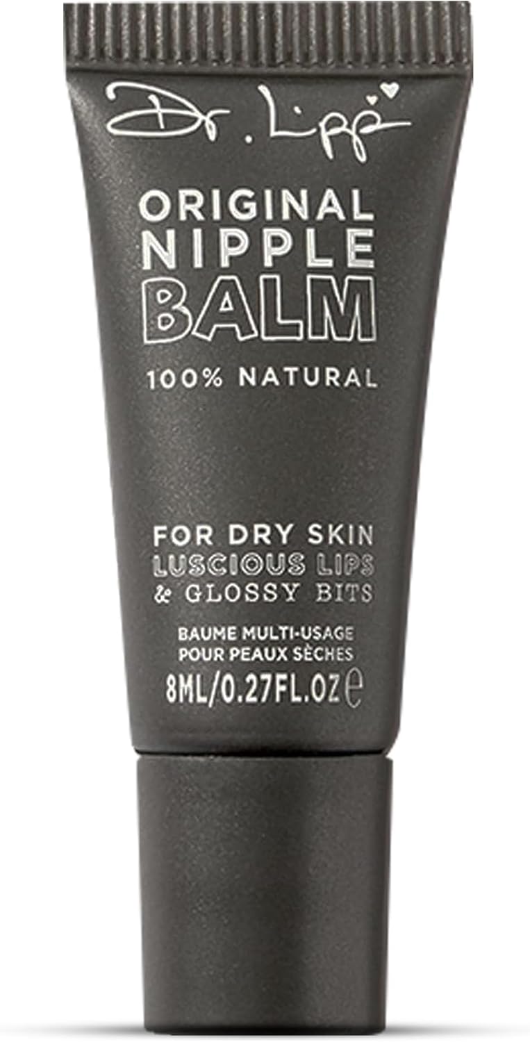 Dr Lipp Oorspronkelijke Lanoline Tepelbalsem 8ml – 10-in-1 Hydratatie voor Droge Lippen, Huid, Tepels, Haar, Baard & Meer – 100% Natuurlijk, Zonder Parfum, Hypoallergeen, Duurzaam en Veilig voor Baby