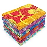 Kaufman - Terry Beach & Pool Towel of Assorted Colors - 30in x 60in (6PK)