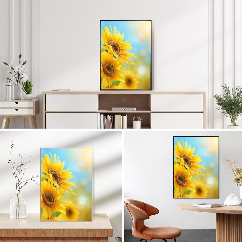 Diamond Painting Tournesol 80x110 cm | Grand Kit Broderie Diamant Complet