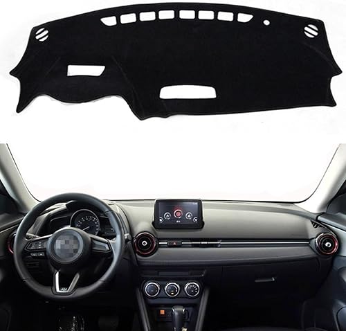 Para Mazda CX-3 CX3 2015-2017 2018 2019, alfombrilla antideslizante para salpicadero, accesorios de coche