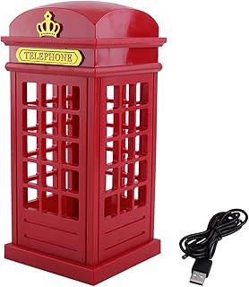 Glomora Telephone Booth Night Light