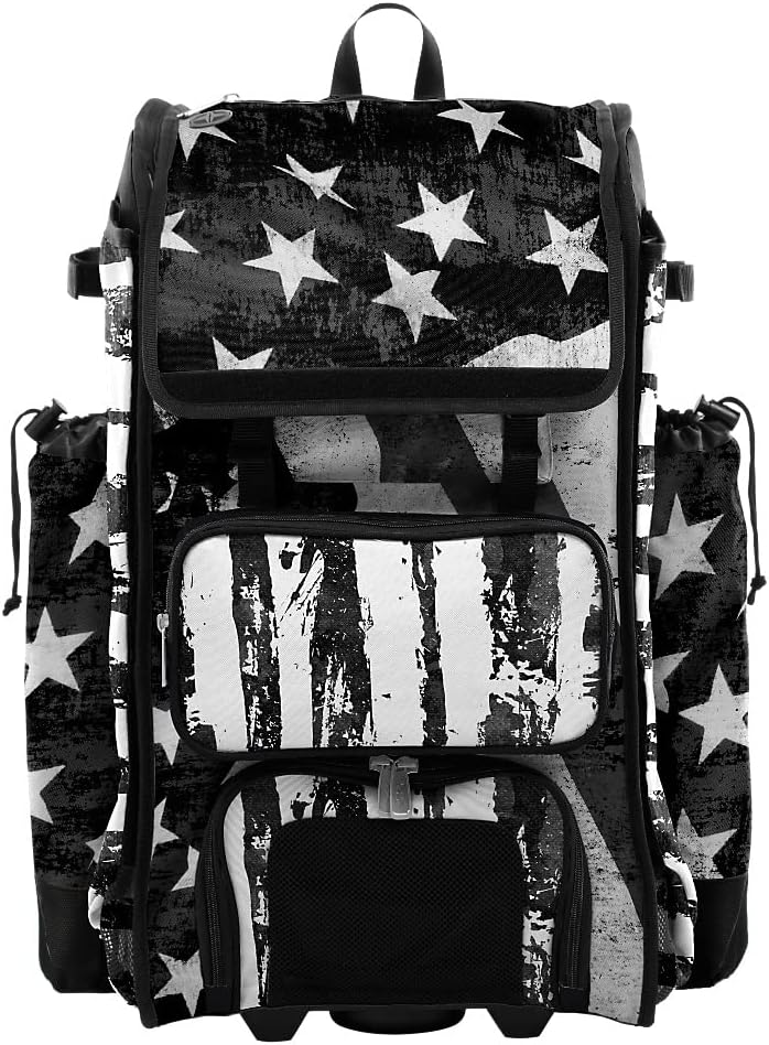 Boombah Catchers Superpack Hybrid Rolling Bat Bag USA