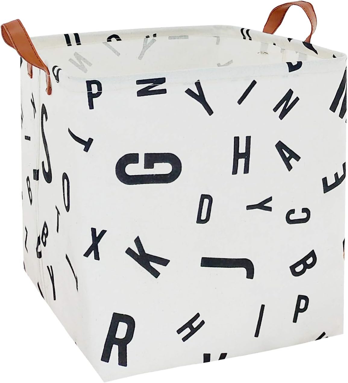 ASKETAM Square Canvas Collapsible Fabric Baby Toy Box