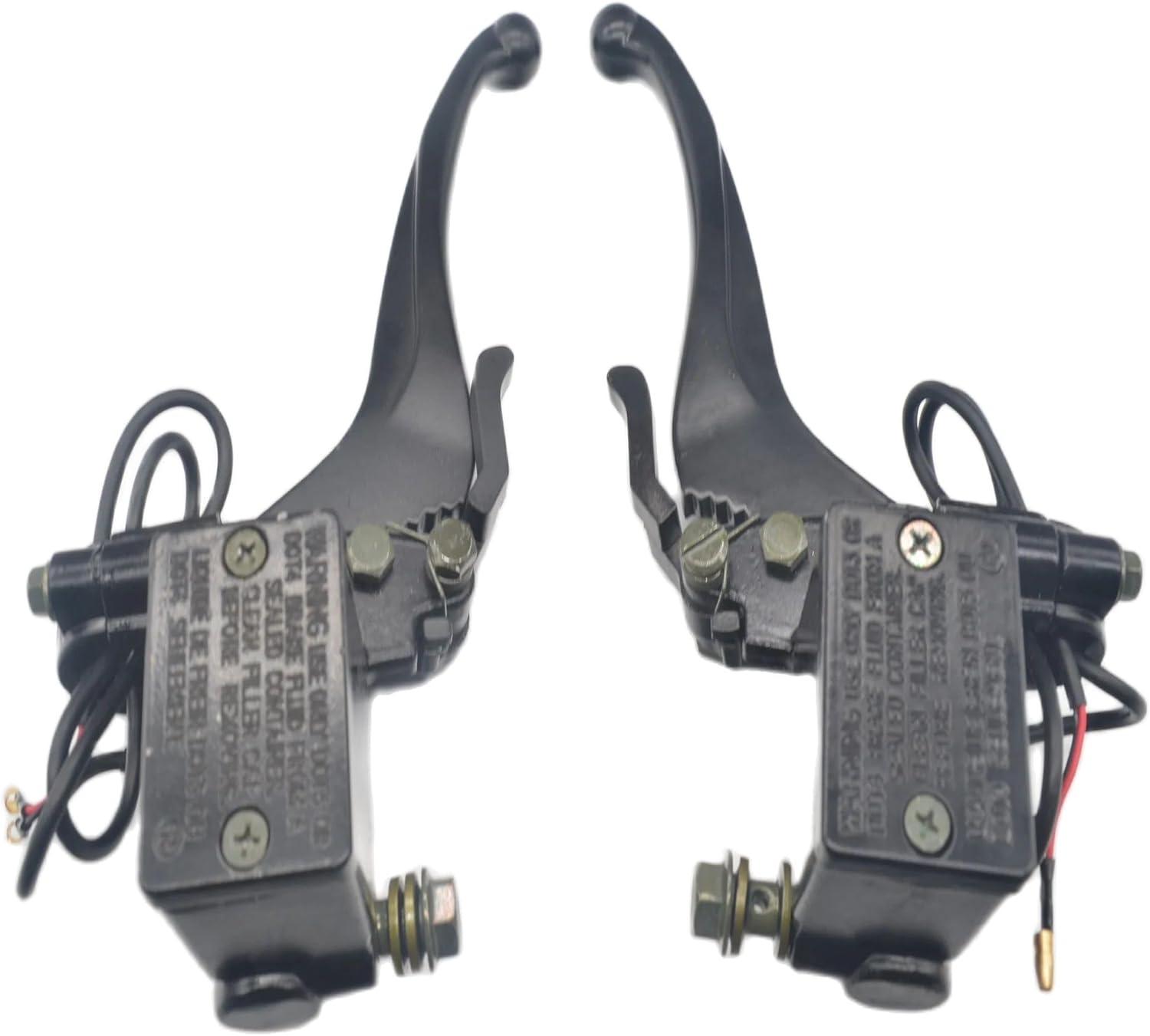 Motorcycle Brake Front Master Cylinder Hydraulic Brake Left And Right Lever For Tricycle Motorbike Accessories(Right)