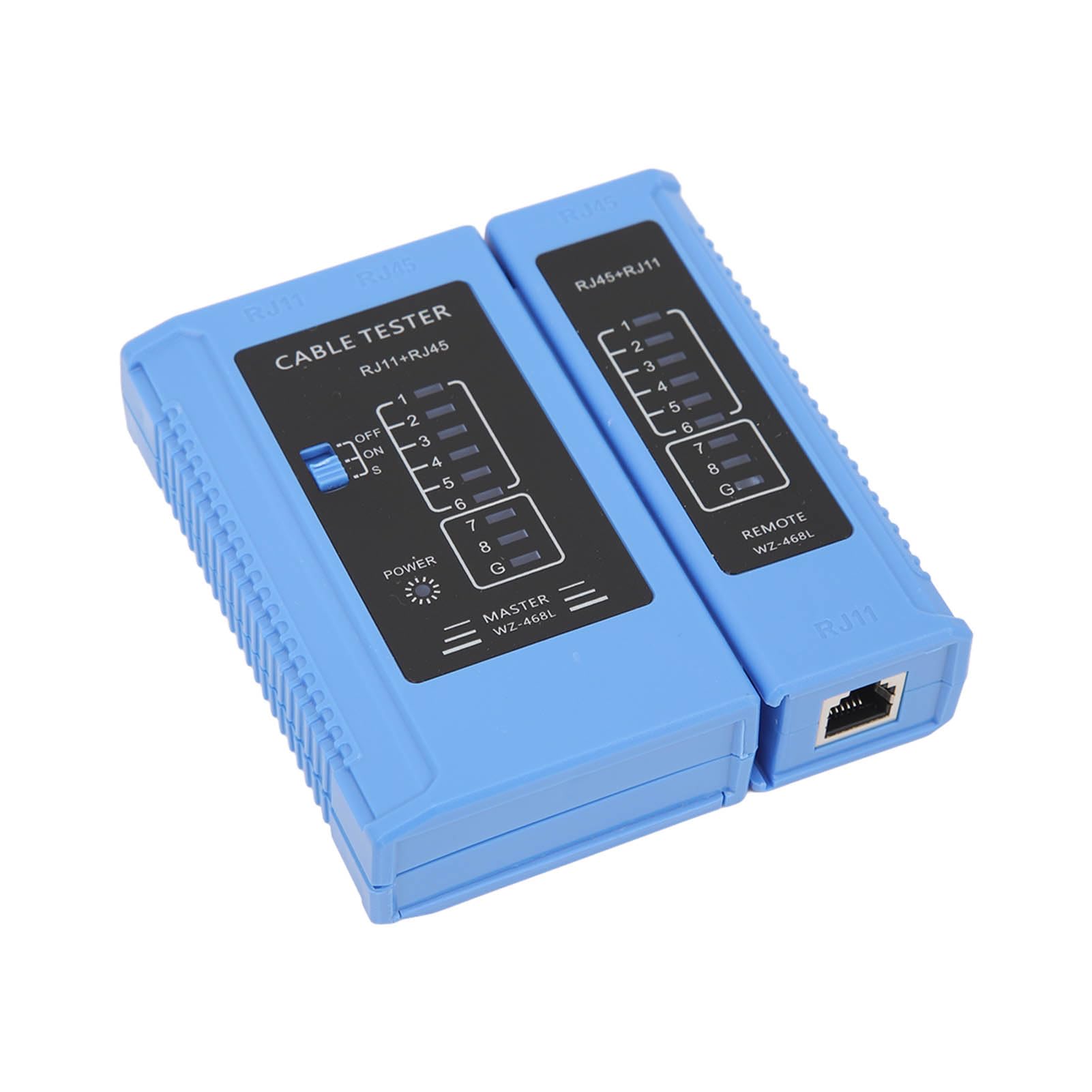 Tester Per Cavi di Rete RJ45 E Strumento di Crimpatura Se, Kit Crimpatrice Ethernet Professionale Per Manutenzione E Riparazione Efficienti dei Cavi Ethernet