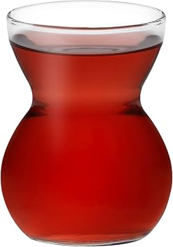 Paşabahçe LACE TEA GLASS 140 CC BOX WITH 6 WINDOWS