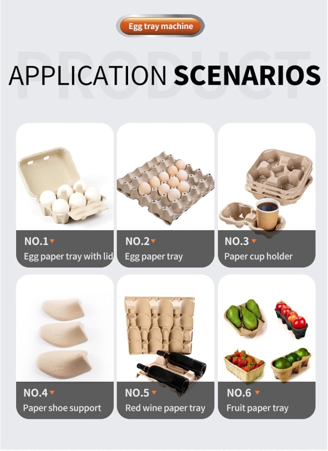 Automatic Egg Tray Making Machine - Industrial Egg Tray Forming Machine High-Efficiency Paper Pulp Molding Equipment with PLC Control for Farms and Industrial Recycling Projects
