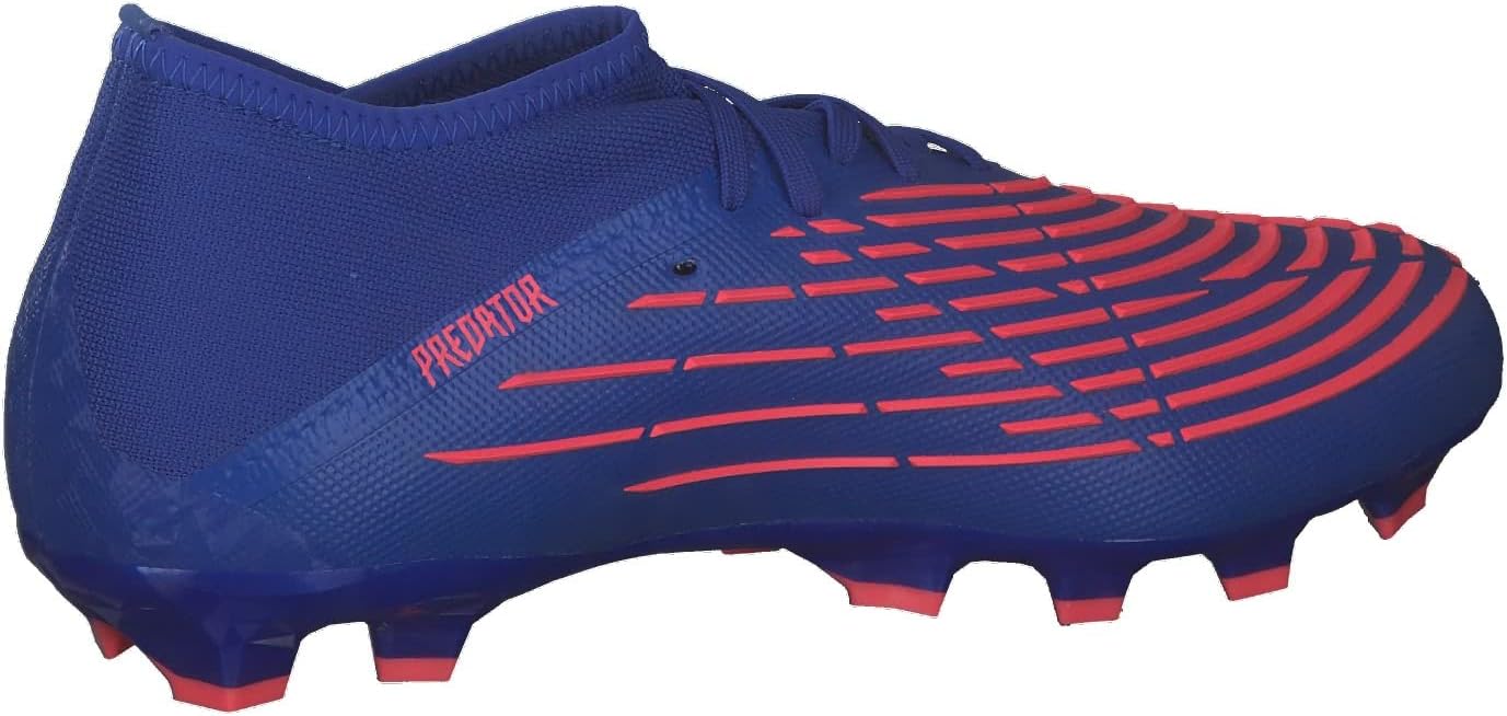 adidas Predator Edge.2 MG Mens Football Boots Soccer Cleats (UK 7 US 7.5 EU 40 2/3, Blue red GW9986)