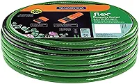 Tramontina Mangueira Pvc C/Engate e Esguicho Flex 30m Verde e Preta