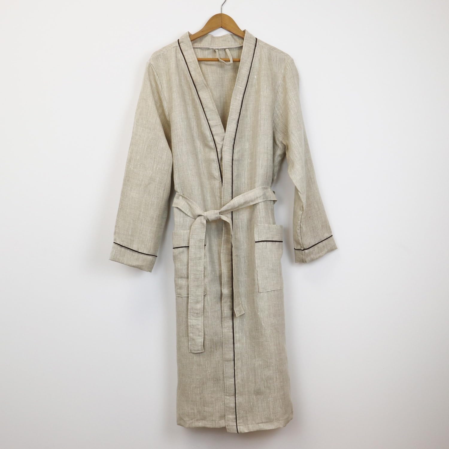 Peignoir mixte 100% lin naturel Allure