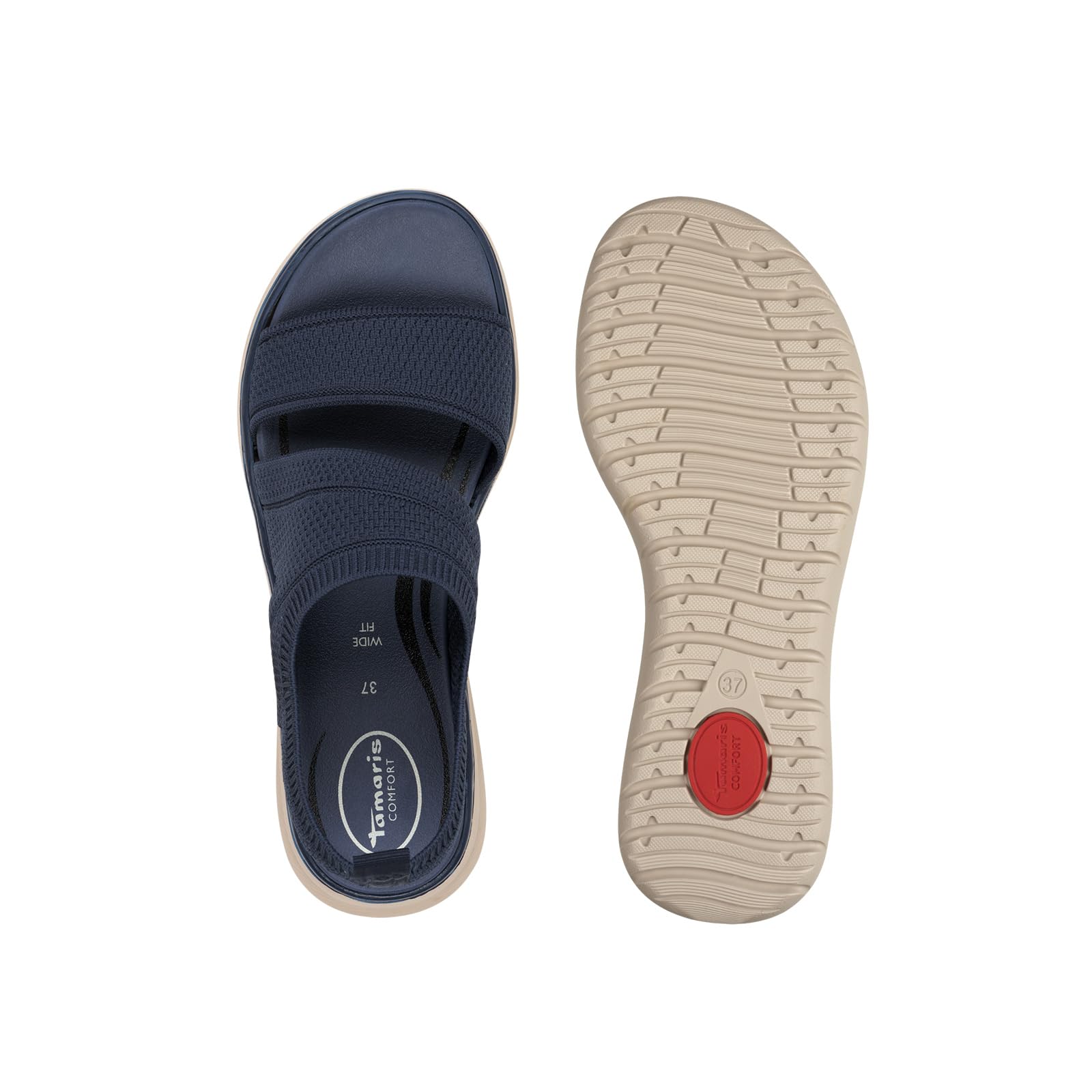 Tamaris Kobiety Tamaris Comfort Damen Sandale Tc VeganSandał