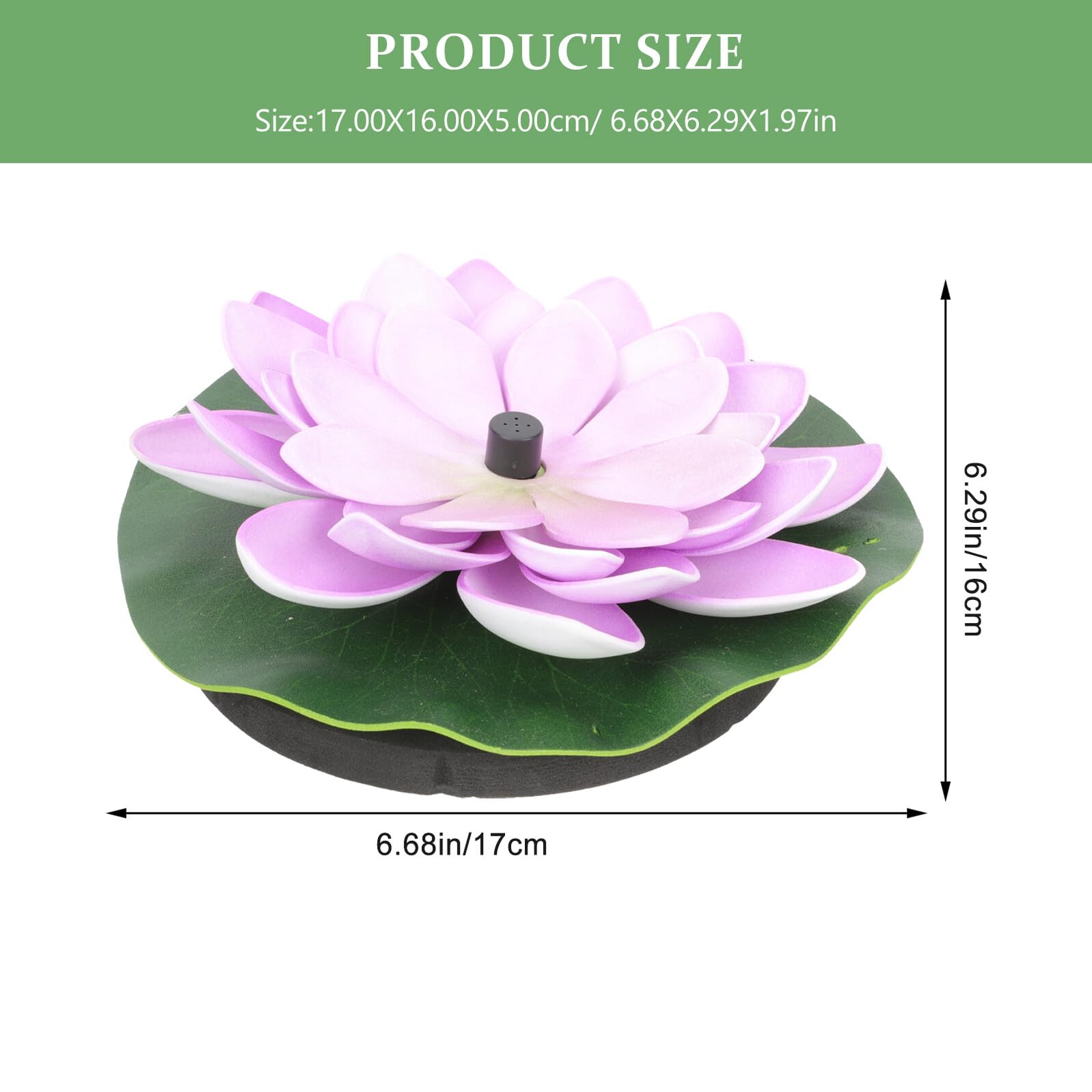 Sosoport 1set Fontana Solare Galleggiante Per Giardino Decorazione Per Laghetti e Spazi Esterni Facile Da Installare Resistente e Risparmiosa Energeticamente