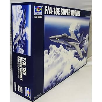 Amazon.com: Trumpeter 1/32 F/A18E Super Hornet Fighter Model