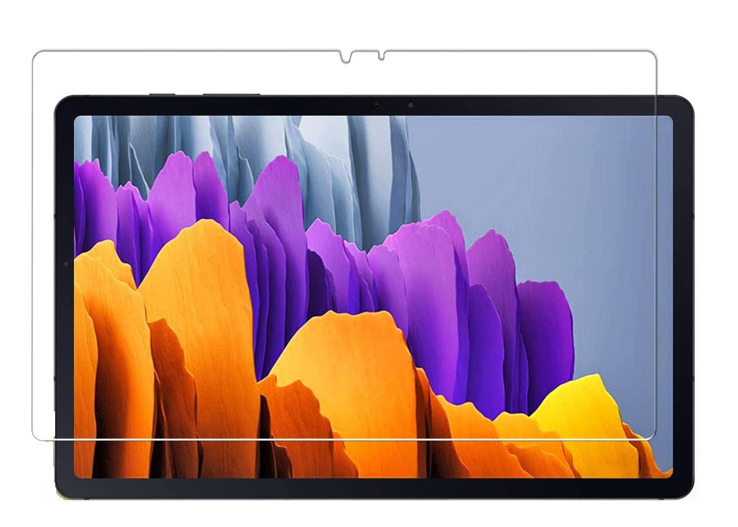 M.G.R.J® Tempered Glass Screen Protector Compatible for Samsung Galaxy Tab S7 (11" inch) (SM-T870 / SM-T875 / SM-T876B / 5G,LTE)