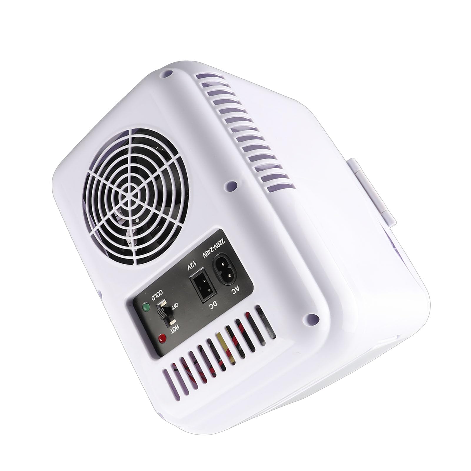 Annadue Pannello Solare Monocristallino 50W DC18V per Frigorifero | Mini frigorifero portatile con scatola batteria, cavo di collegamento, per campeggio, auto, camper, barca, attività