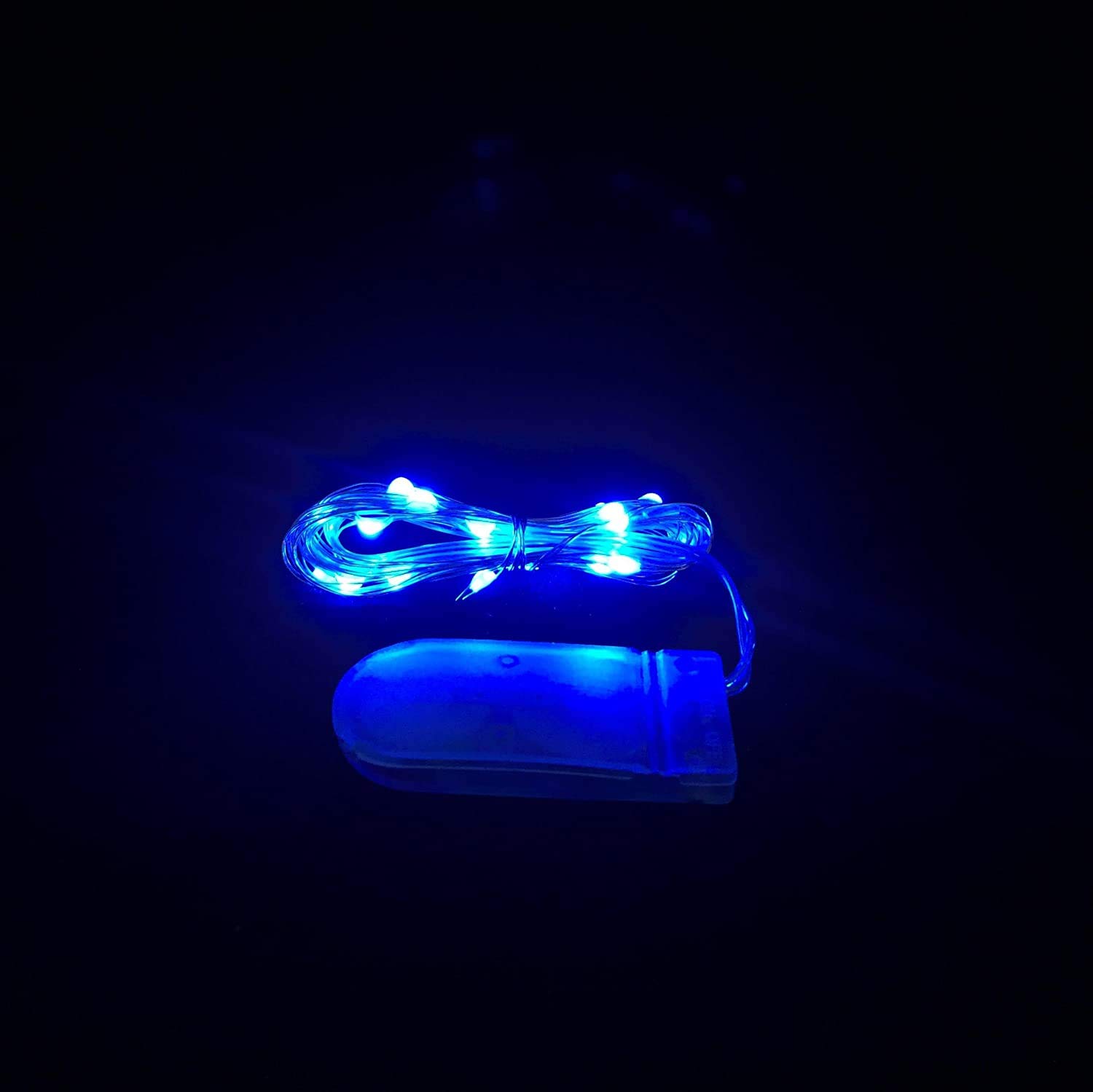 Micro LED Fairy Light - 6 Strings (3 Packs of 2) (Blue)