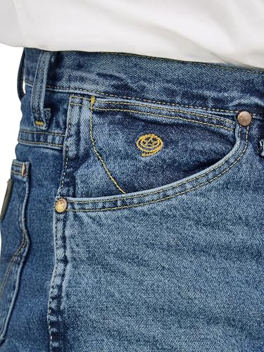 Wrangler Herren Jeans George Strait Cowboy Cut Slim Fit, Dark Stone, 36W / 30L – Ansicht 4