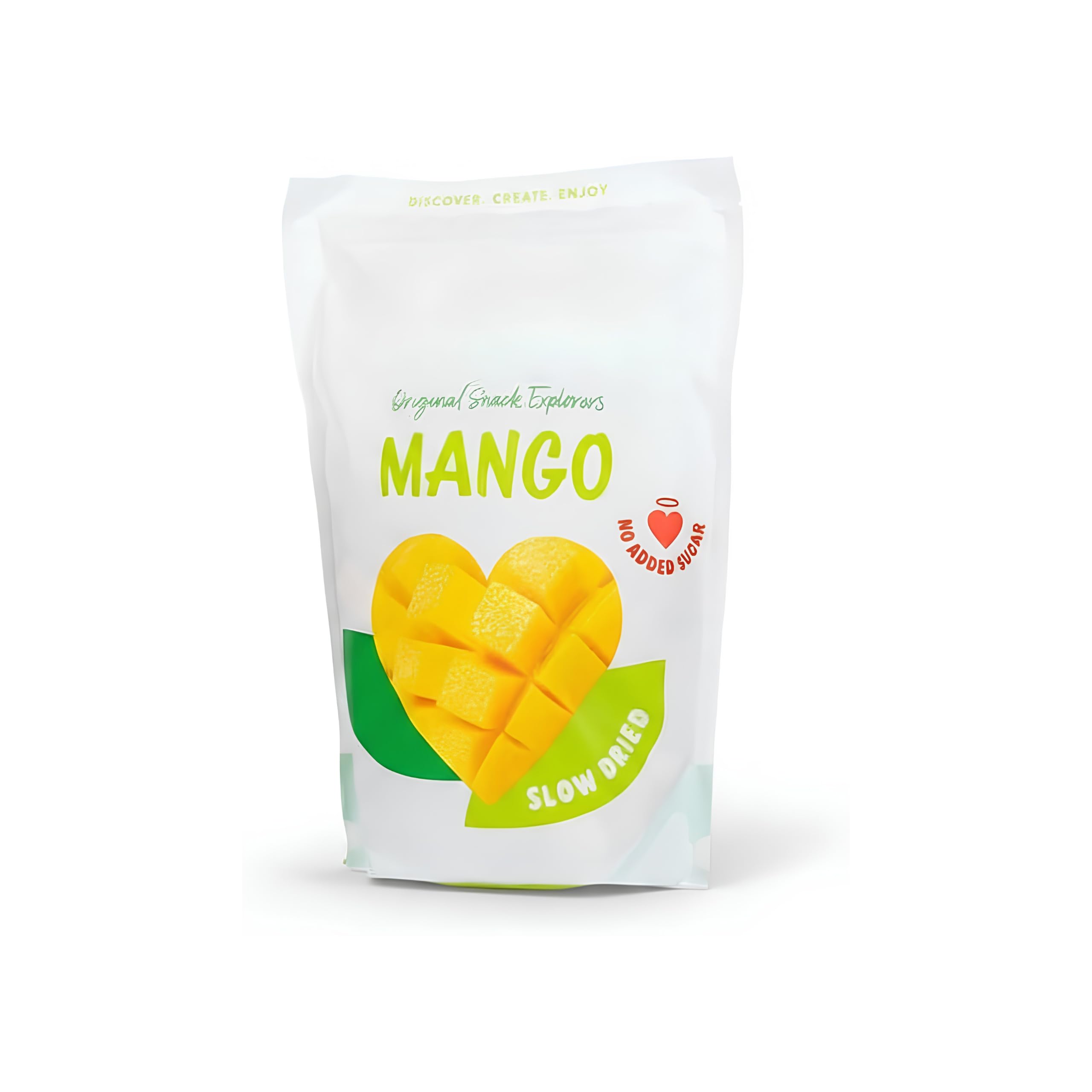 Mango Deshidratado Natural 650g - Snack de Fruta 100% Natural sin Azúcares Añadidos - Rico en Fibra y Apto para Veganos - Mango Secado Lentamente con Cierre Hermético - NEXU