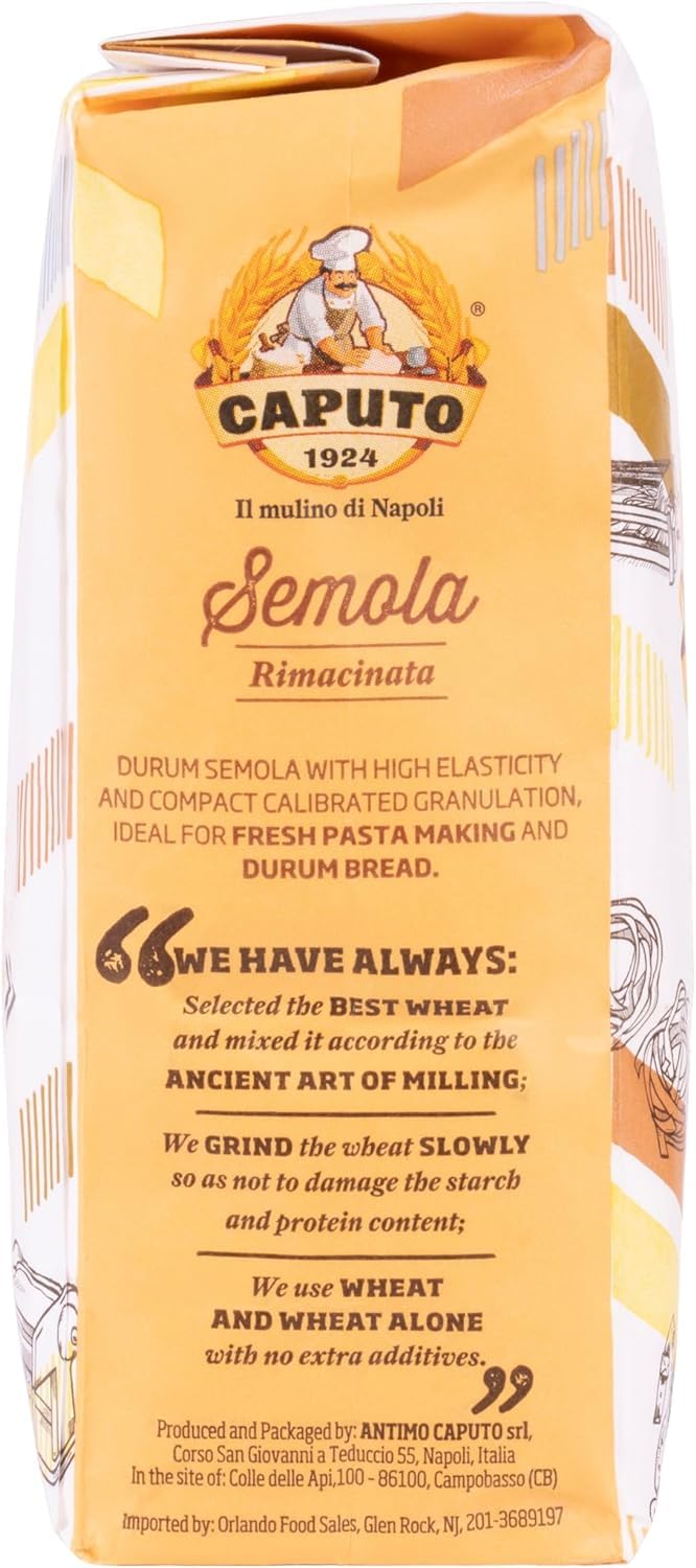 Italian Gourmet Semola Rimacinata farina di grano duro für Pizza 20 x 1kg