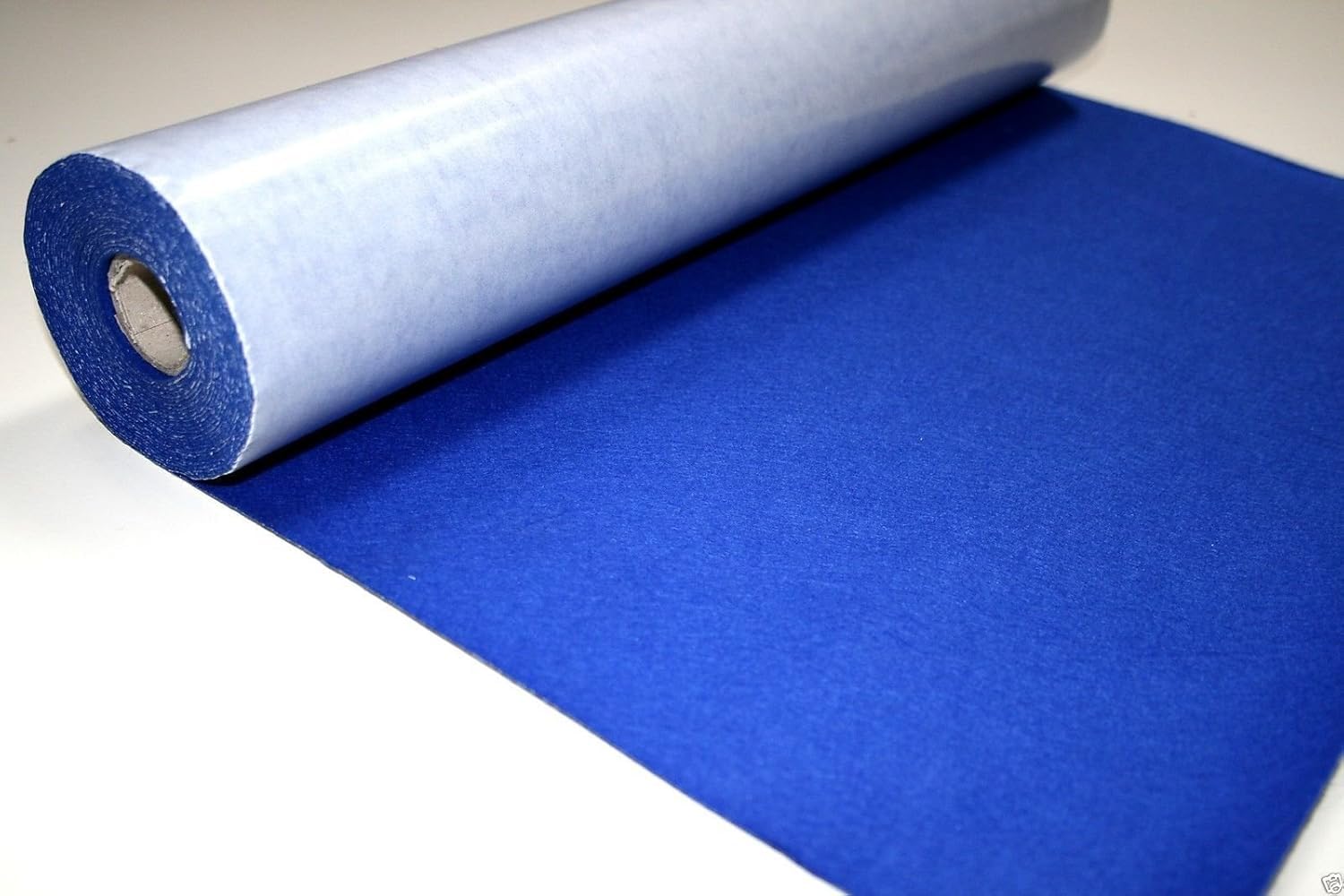 Self Adhesive Felt Baize Fabric Mini Rolls - Royal, 5Mtrs - 500cmx45cm