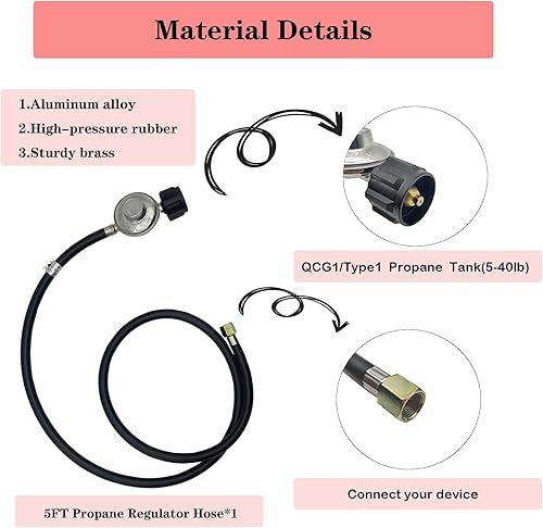 Miniatura 3 de Caoooort 23080901 Kit de conversión de gas natural a propano compatible con Weber Genesis y Genesis II, de NG a LP Kit de conversión incluye