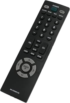 MKJ36998105 Replace Remote Compatible with LG TV 22LG30DC 26LG30 26LG30DC 19LF10 19LF10C 19LG30 19LG31 22LG30 22LG31 22LF10 26LF10 Sub MKJ36998126 MKJ36998117