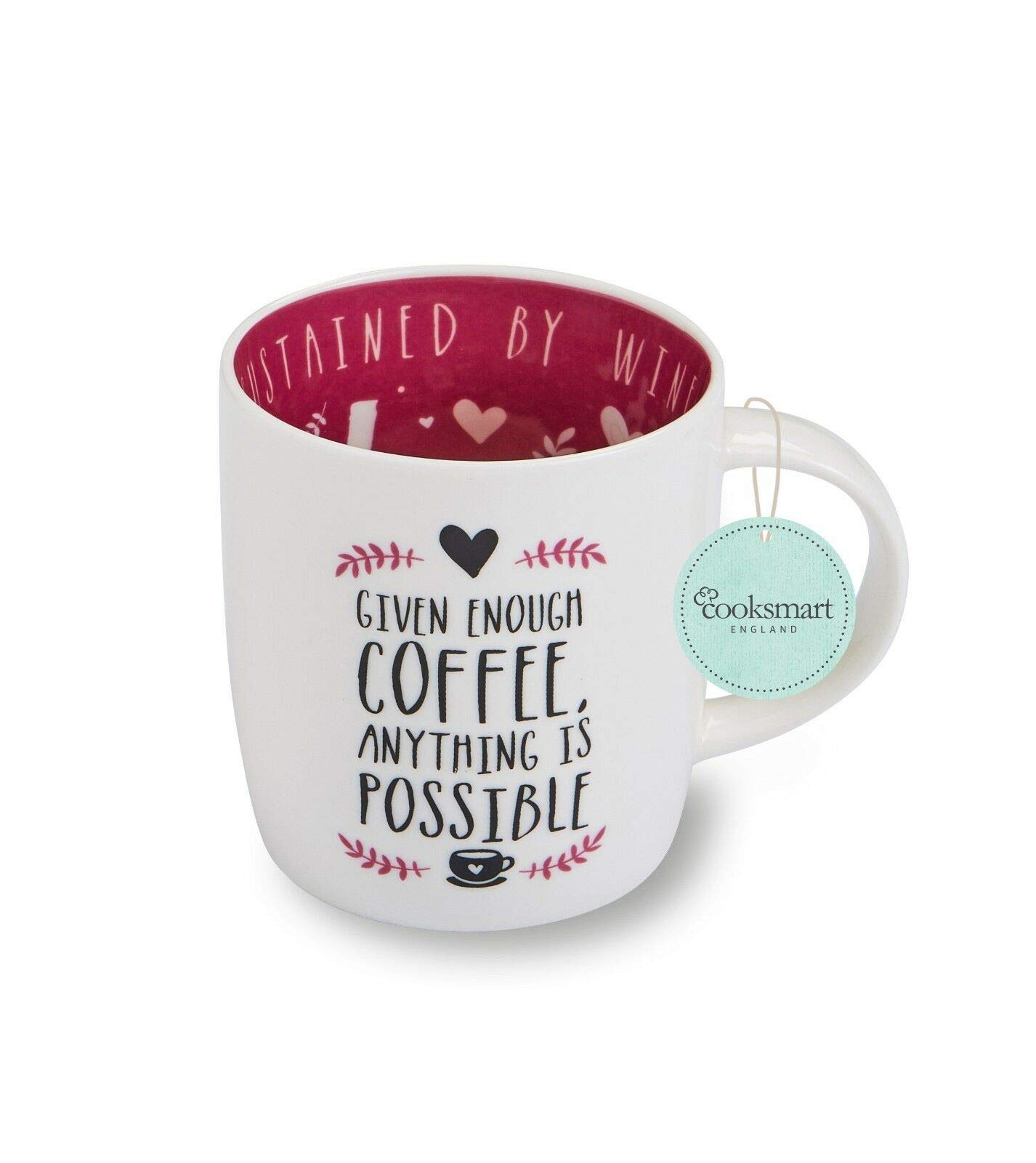 Cooksmart 'Given Enough Coffee Anything is Possible' Mug