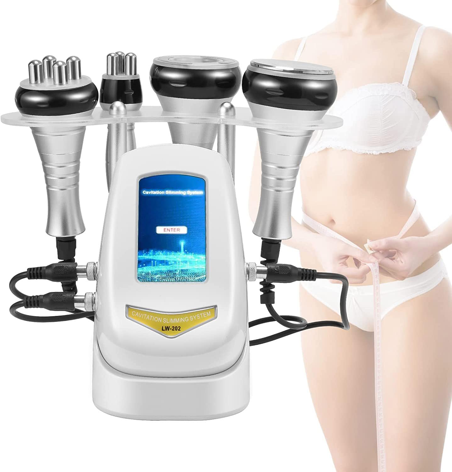 40 K Slimming Cavitation Machine, 4 in 1 Body Shaper Beauty Vacuum