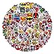 100 Stück Superheld Sticker Set,Aufkleber Pack Superhelden Aufkleber für Wasserflaschen,Trinkflasche,Spiderman Vinyl-Aufkleber für Laptop-Skateboard-Gepäck-Aufkleber Graffiti-Patches-Aufkleber