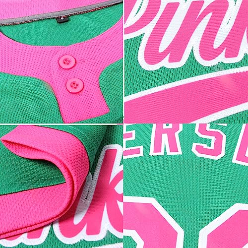 Two Button Baseball Jersey Custom Stripe Softball Shirts Pin Stripe Old Pullover Baseball Jersey Uniform miniatura 4