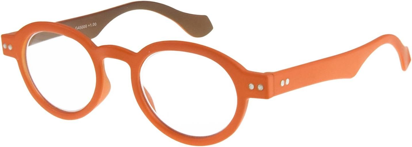 Original I NEED YOU Reading Glasses DOKTOR Orange/Brown Power +1.0
