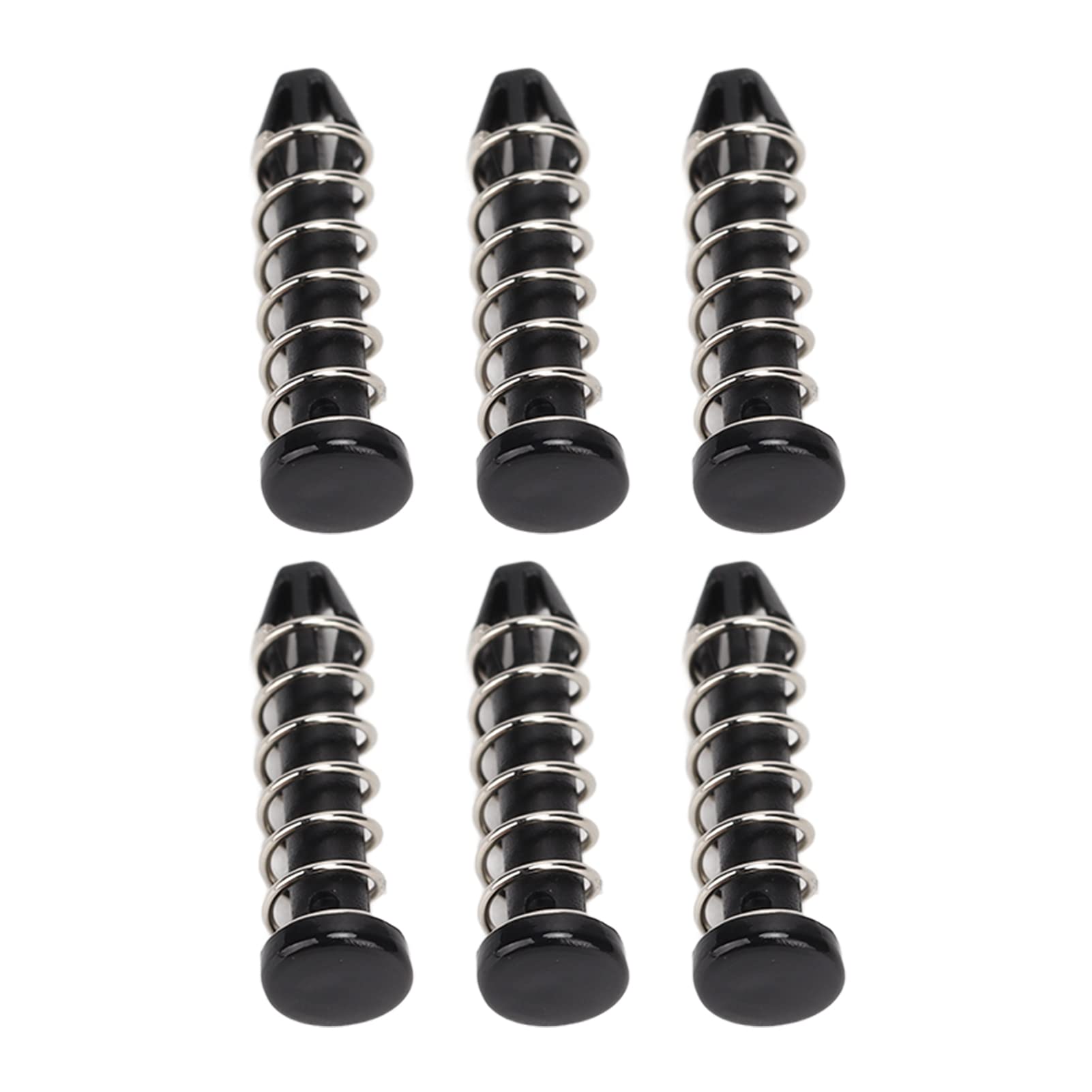 100 Pezzi Perno Di Montaggio In Nylon Per Dissipatore CPU - Supporto Clip Per Intel, 22 Mm (Nero) - 2