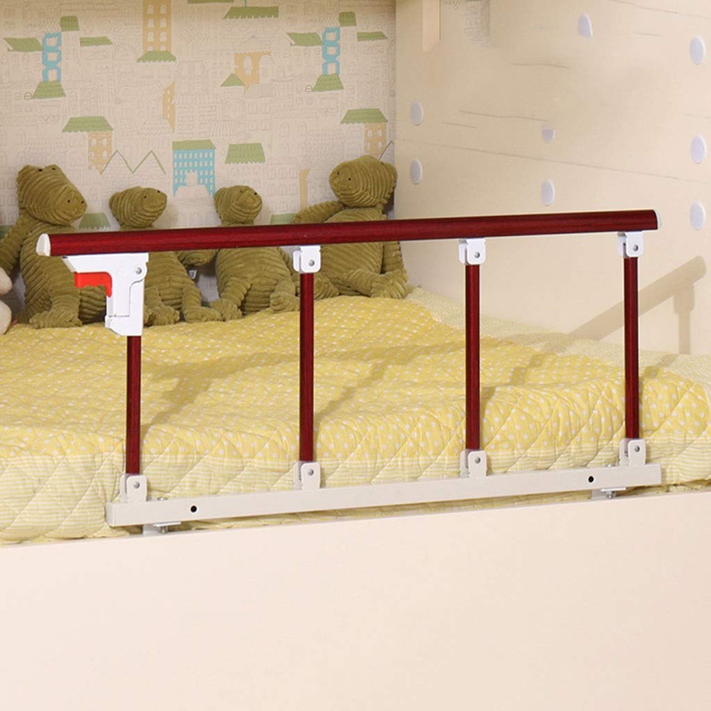 Barandilla Lateral para Cama de Ancianos Redwood Barandilla Individual para Cama Barandillas para Cama Infantil Barandilla Plegable para Cama Barandilla Lateral de Seguridad para a