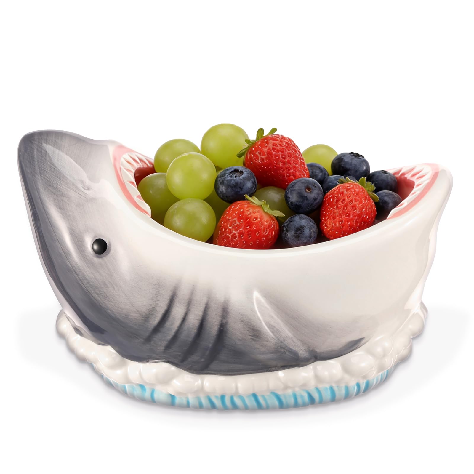 Anihet 3D Attack Ceramic Bowl, 40 oz Fruit Bowl Large Decorative Dish Tray, Cartoon Container Multi-Purpose Bowls for Snack Popcorn Fruit Key Jewelry Soup Party