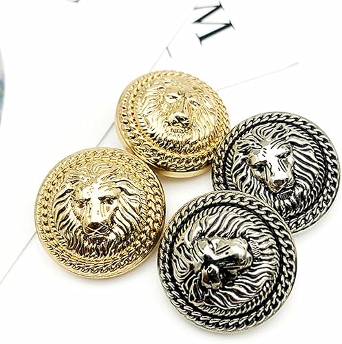 Miniatura 7 de Juego de 30 botones de metal para blazer, trajes, abrigo deportivo, uniforme, chaqueta de 0.78 pulgadas