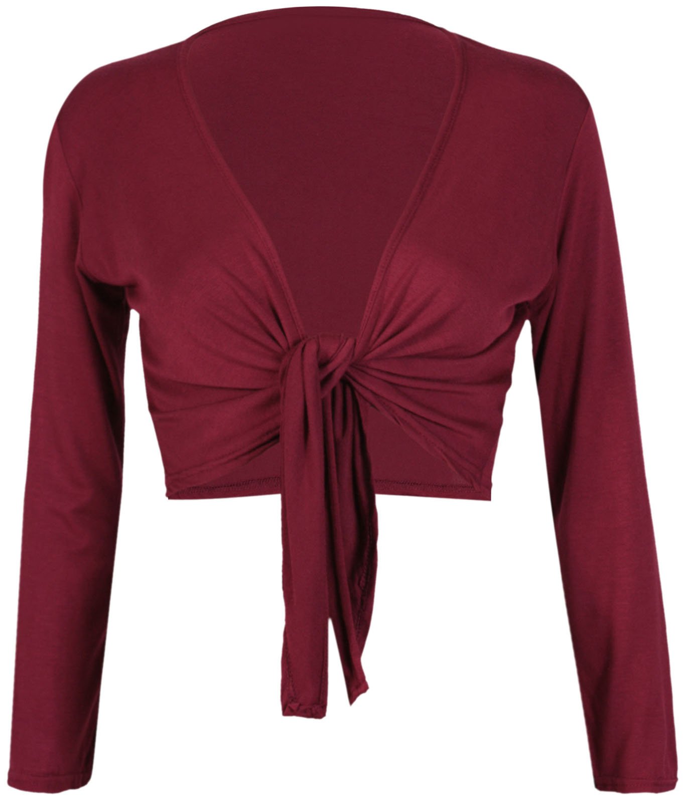 Boléro Femme Manches Longues En Viscose Élasthanne - Taille Unique 36-42 - Léger Et Ouvrant
