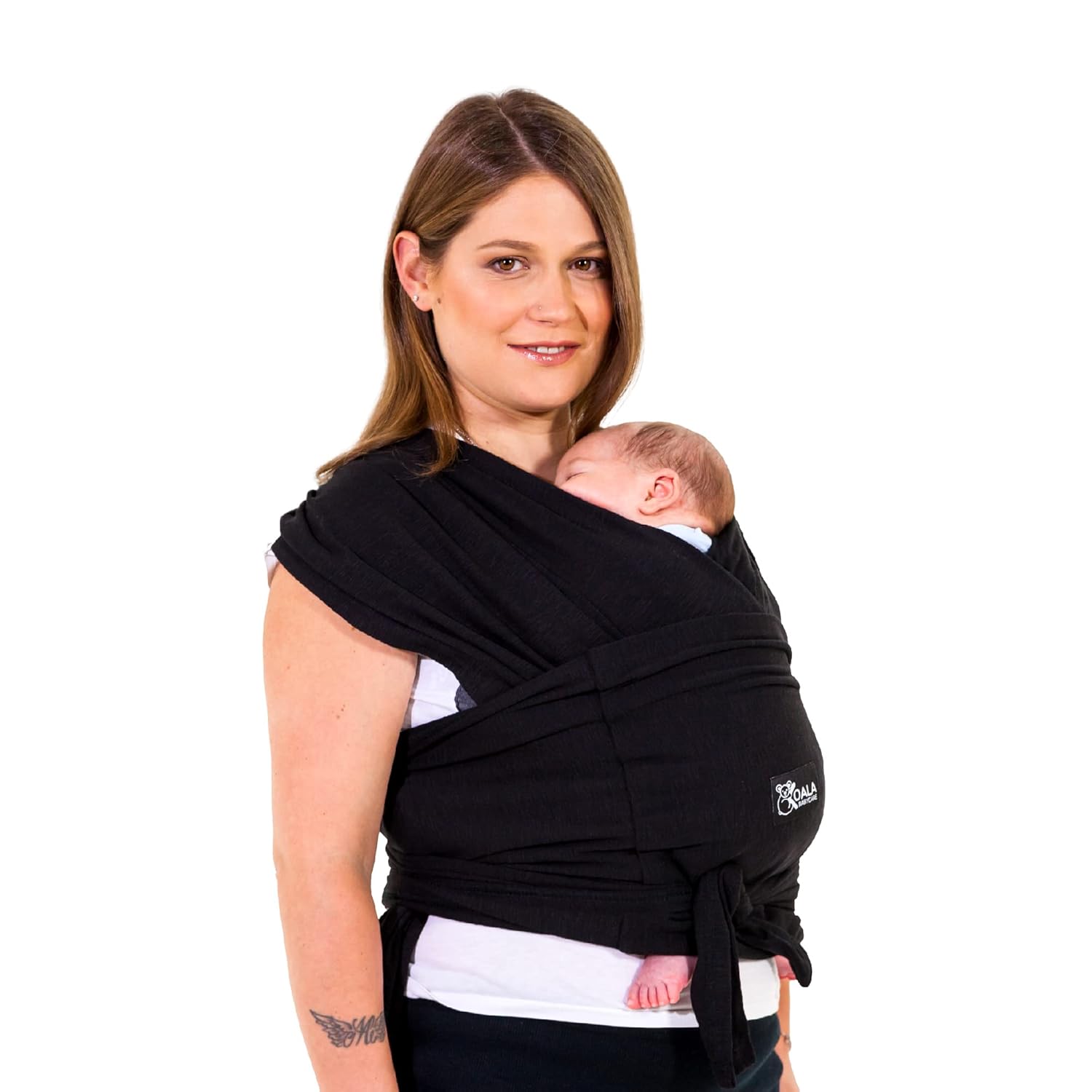 Koala Babycare Baby Carrier Wrap, Easy to Wear As a TShirt Baby Wearing Wrap One