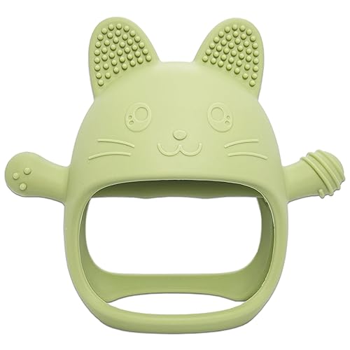 Juguetes de dentición para bebés, juguetes de dentición sin caída para bebés de 0 a 6 meses, juguetes masticables para aliviar la dentición,