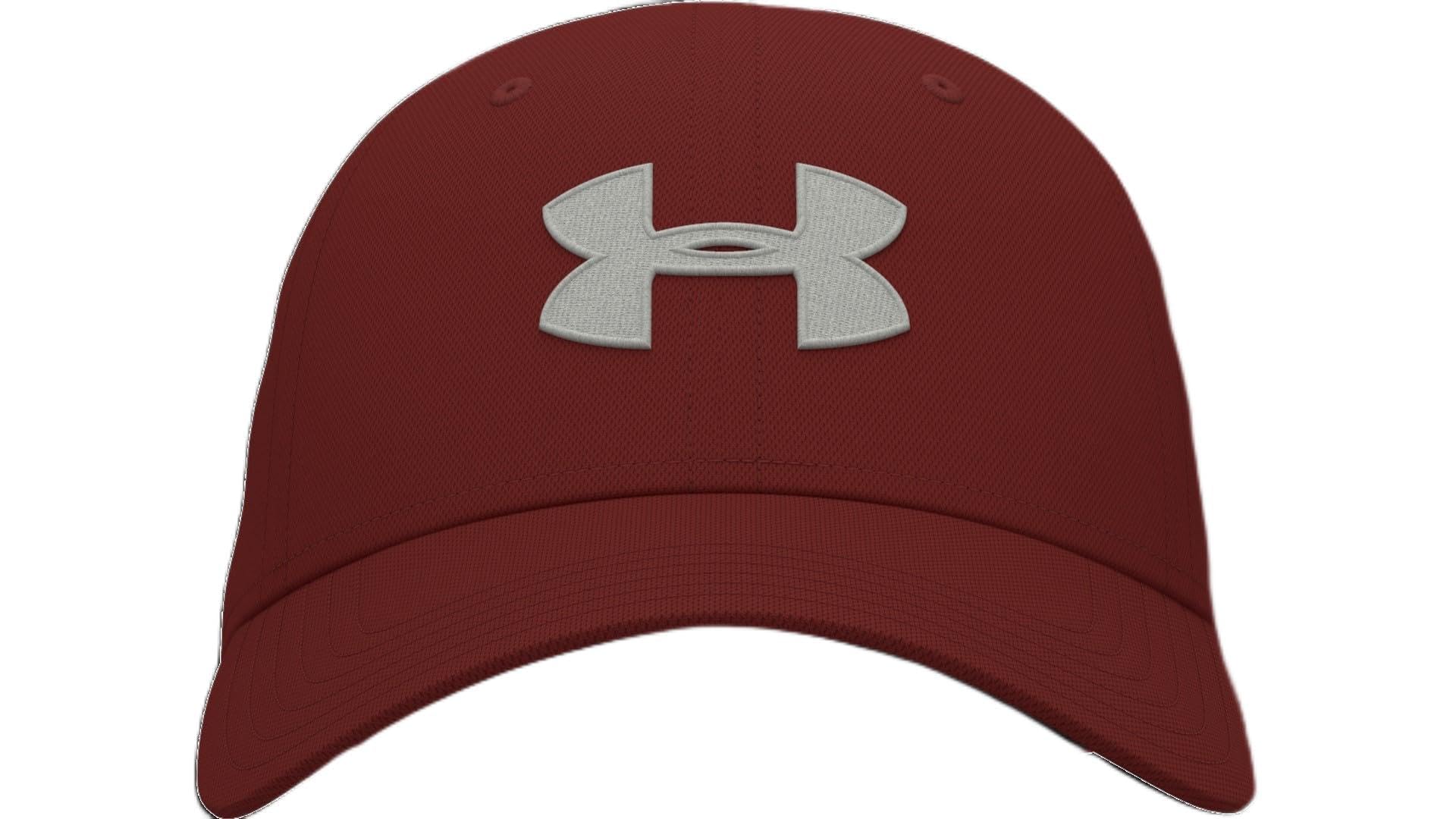 Under Armour Herren Blitzing Cap Stretch Fit Hut, (840) Earthen Orange/White Clay, M/L