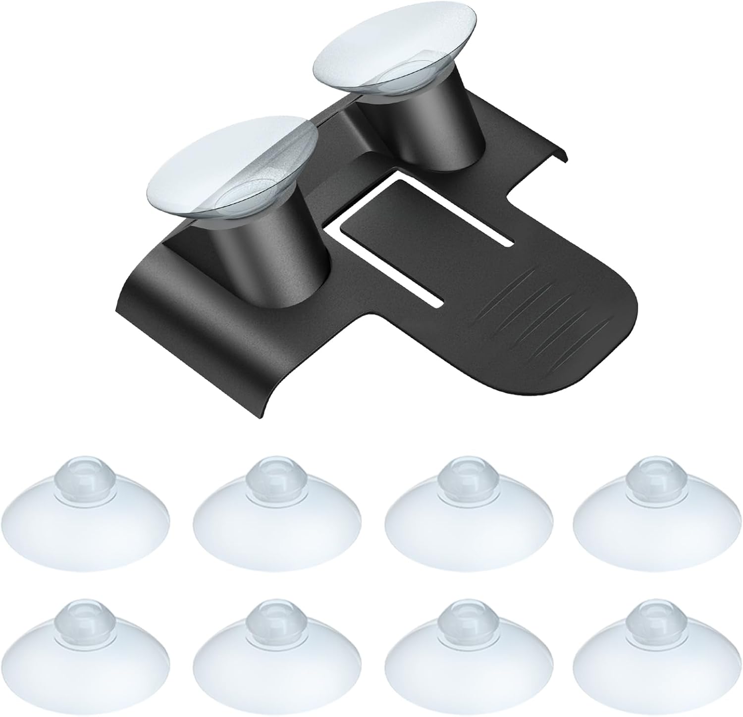 Suction Cup Mount Holder Compatible with Valentine One V1 Gen1 and Gen 2 Radar Laser Detector,WMV1K(1 Cradle,10 Suction Cups)