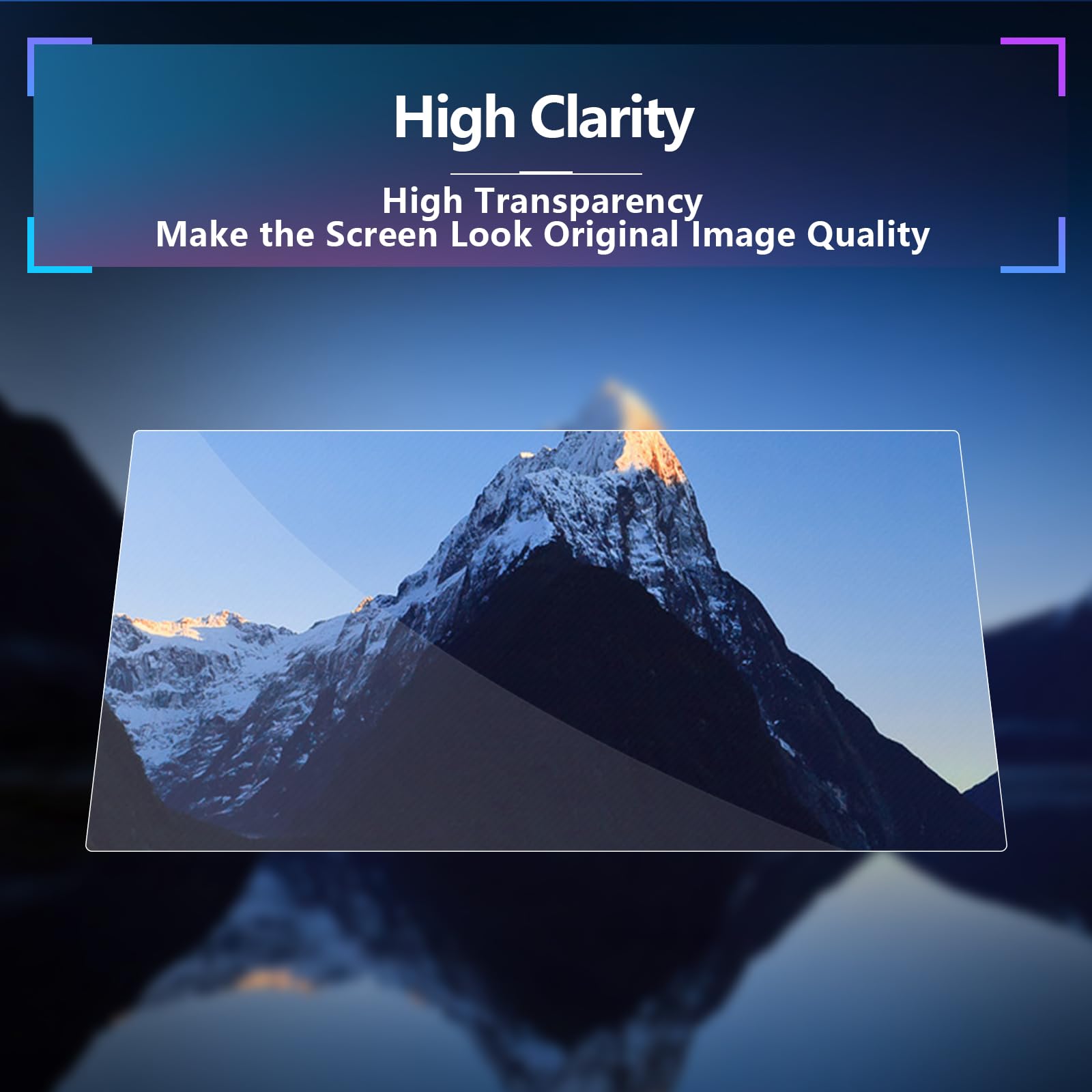 SXCY for 2025 Lincoln Nautilus Screen Protector 11.1 Inch 2024 2025 Nautilus Accessories 2025 Nautilus Navigation Infotainment Screen Protector[2PCS Nano]