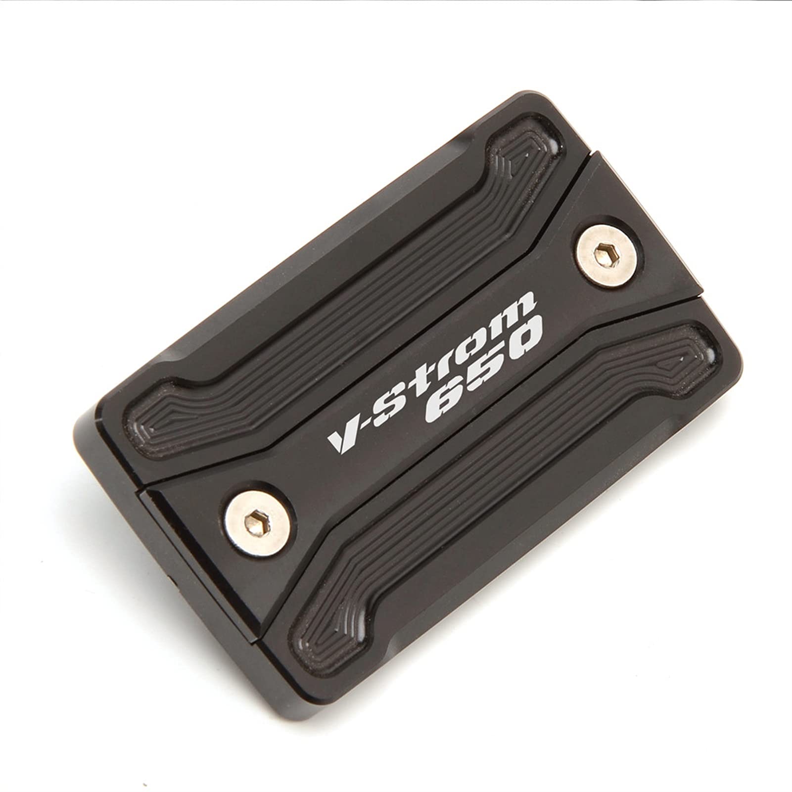 Accessoires de Moto Logo V-Strom 650 Moto Bouchon De Couvercle De Réservoir De Maître De Cylindre De Liquide De Frein pour Suzuki V Strom 650 DL650 V-Strom 650 / XT 2004-2020 2021 (Couleur : 1)
