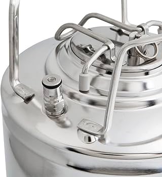 Amazon | 1 個ステンレス鋼窒素コーヒーポットビール樽ボールロック加